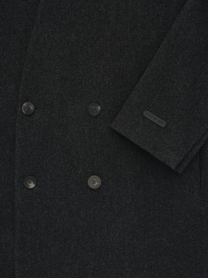 Fear of God Wool Flannel Long Relaxed Lapelless Blazer outlook