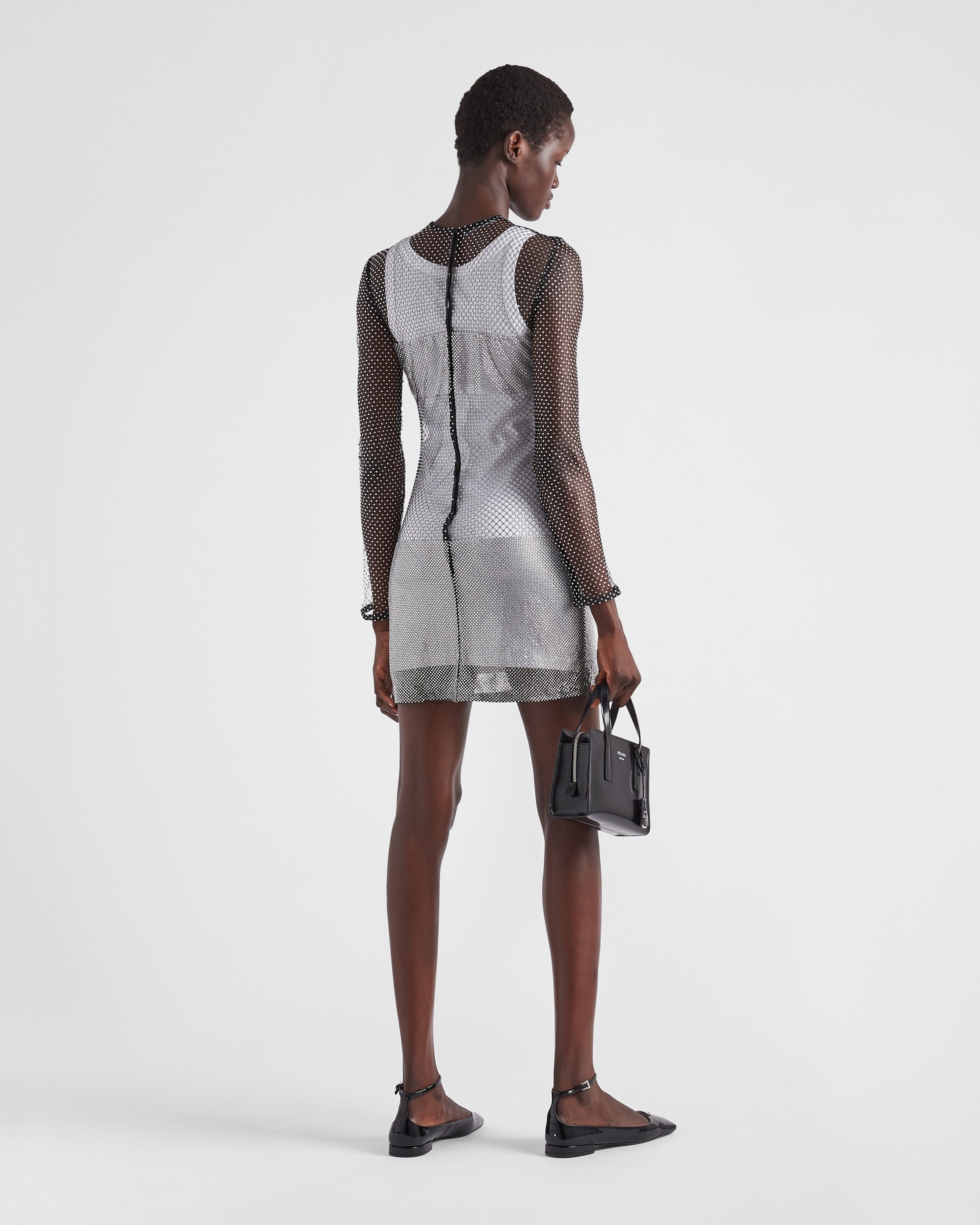 PRADA＊Ribbed knit jersey dress リブニット ドレス＊送料込 Prada Ribbed knit jersey dress | REVERSIBLE