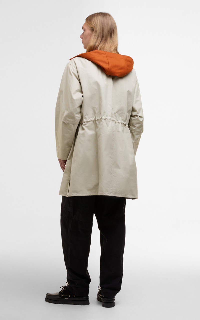 X KAPTAIN SUNSHINE BEDALE FIELD COAT CLAY - 4
