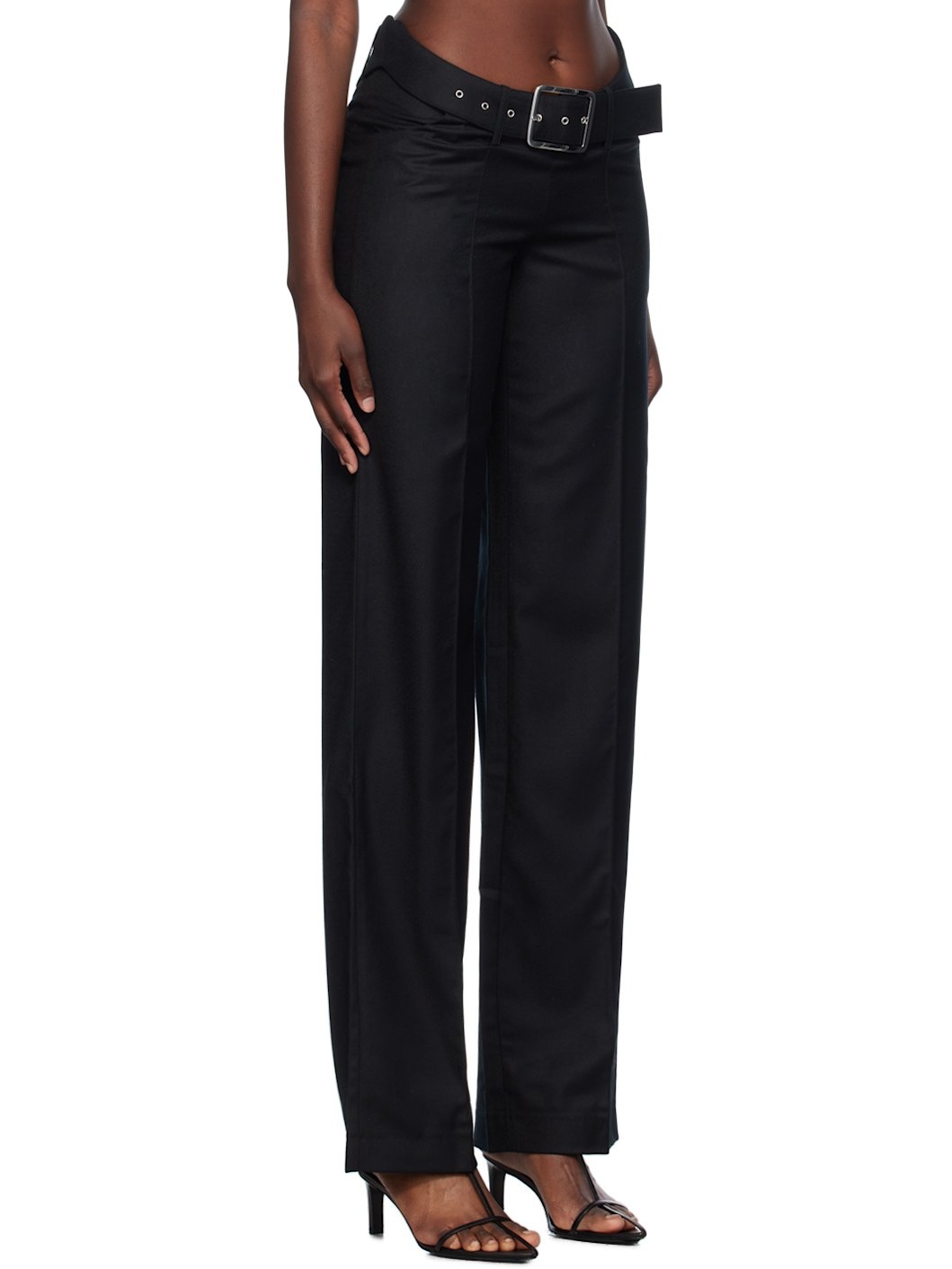 Black Sole Trousers - 2