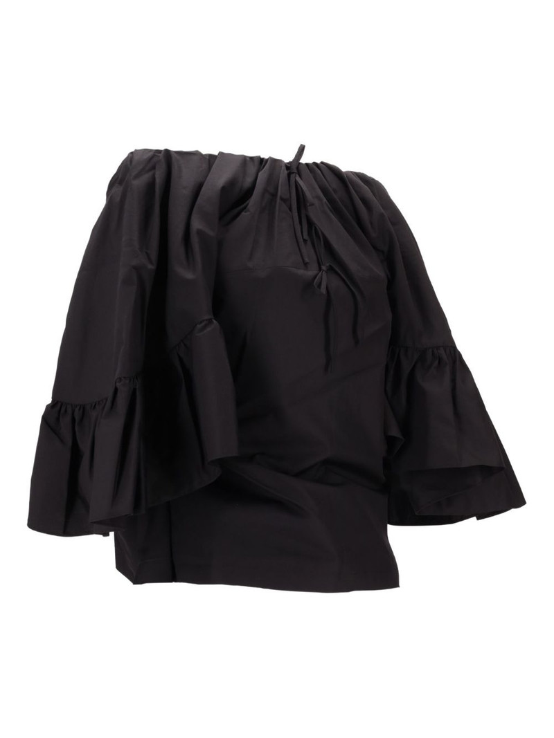 ruffle-sleeve blouse 3
