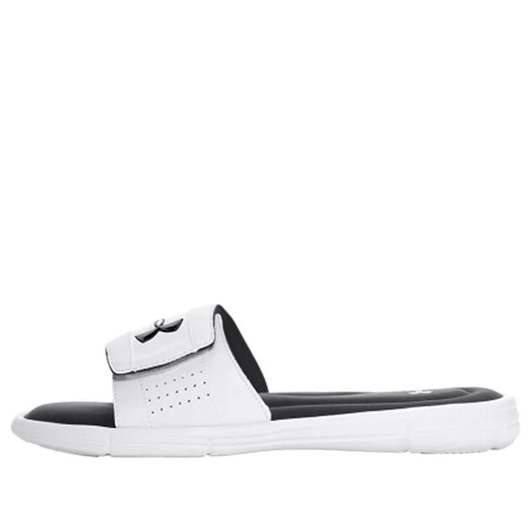 Under Armour Ignite 5 Slide 'White Black' 1287318-100 - 1