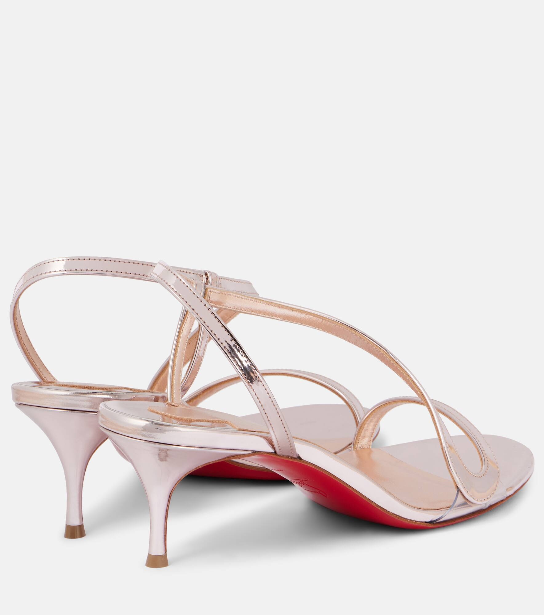 Rosalie metallic leather sandals - 2