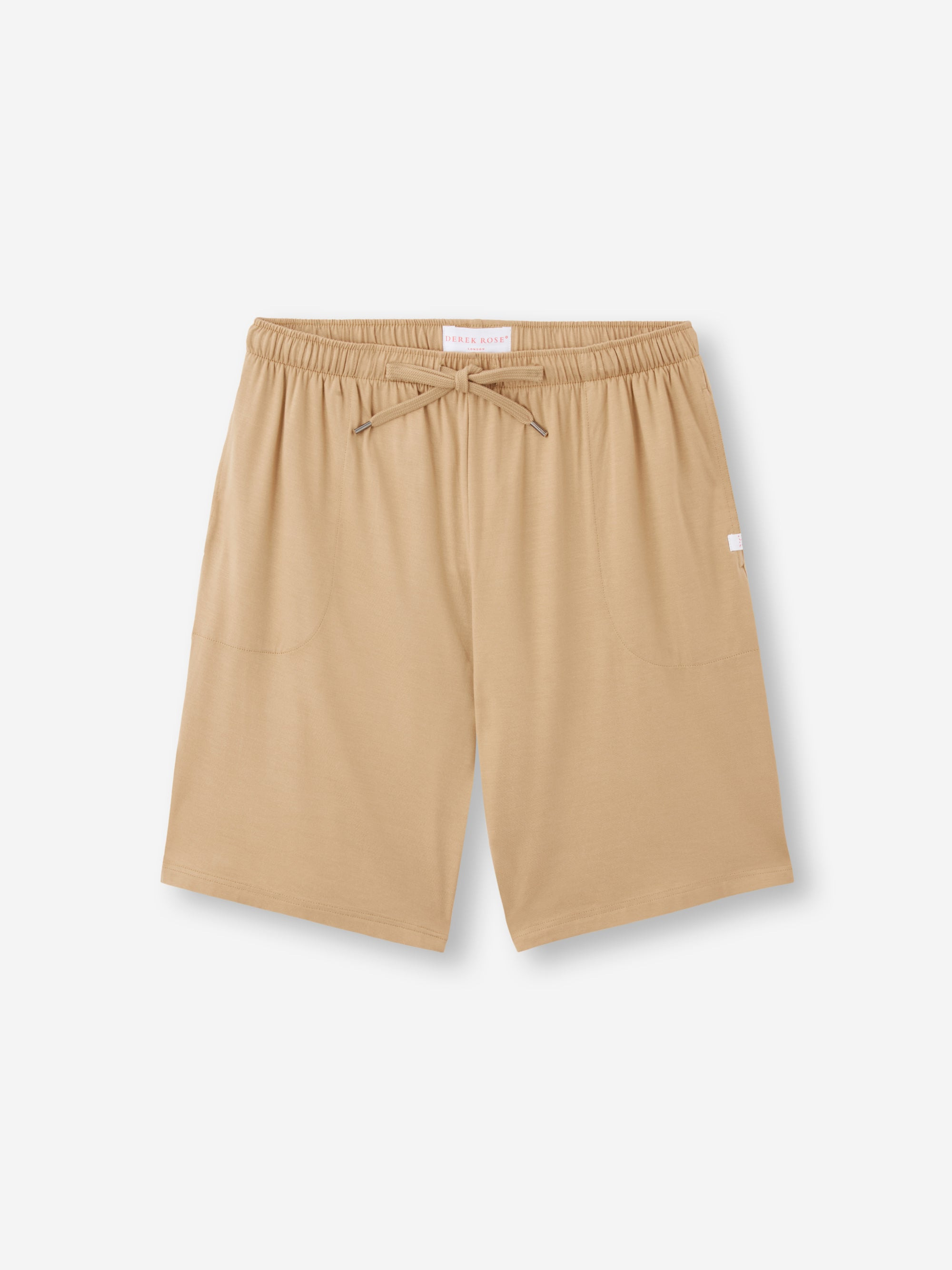 Men's Lounge Shorts Basel Micro Modal Stretch Camel - 2
