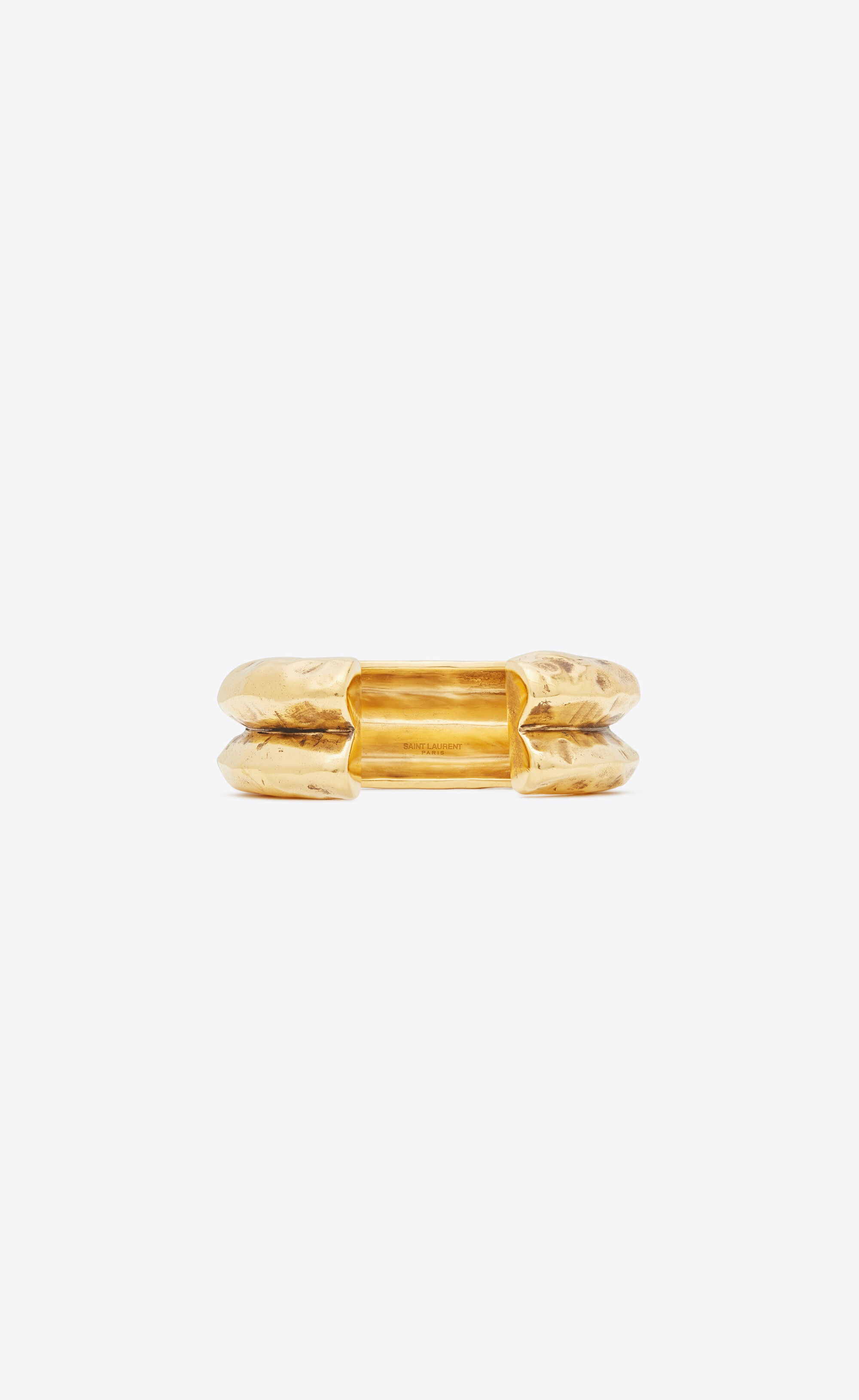 arty groove cuff bracelet in metal - 4