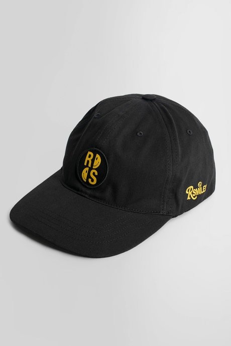 Raf simons x smiley black logo cap - 4