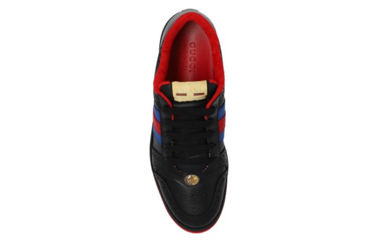Gucci Screener Low-Top Sneakers 'Black Blue Red' 722602-AAA9P-1093 - 5