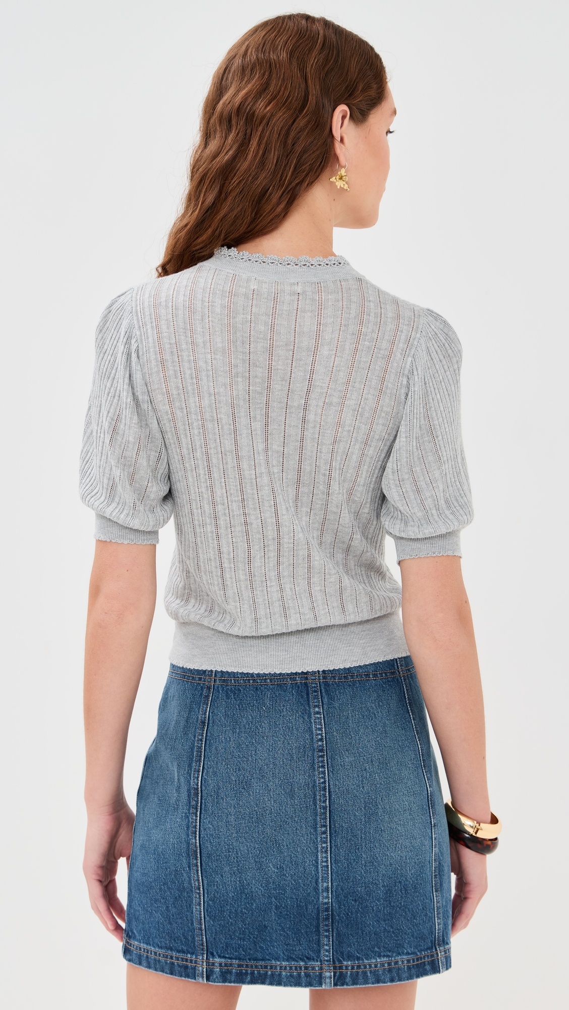Gemma Short Sleeve Knit Top - 2