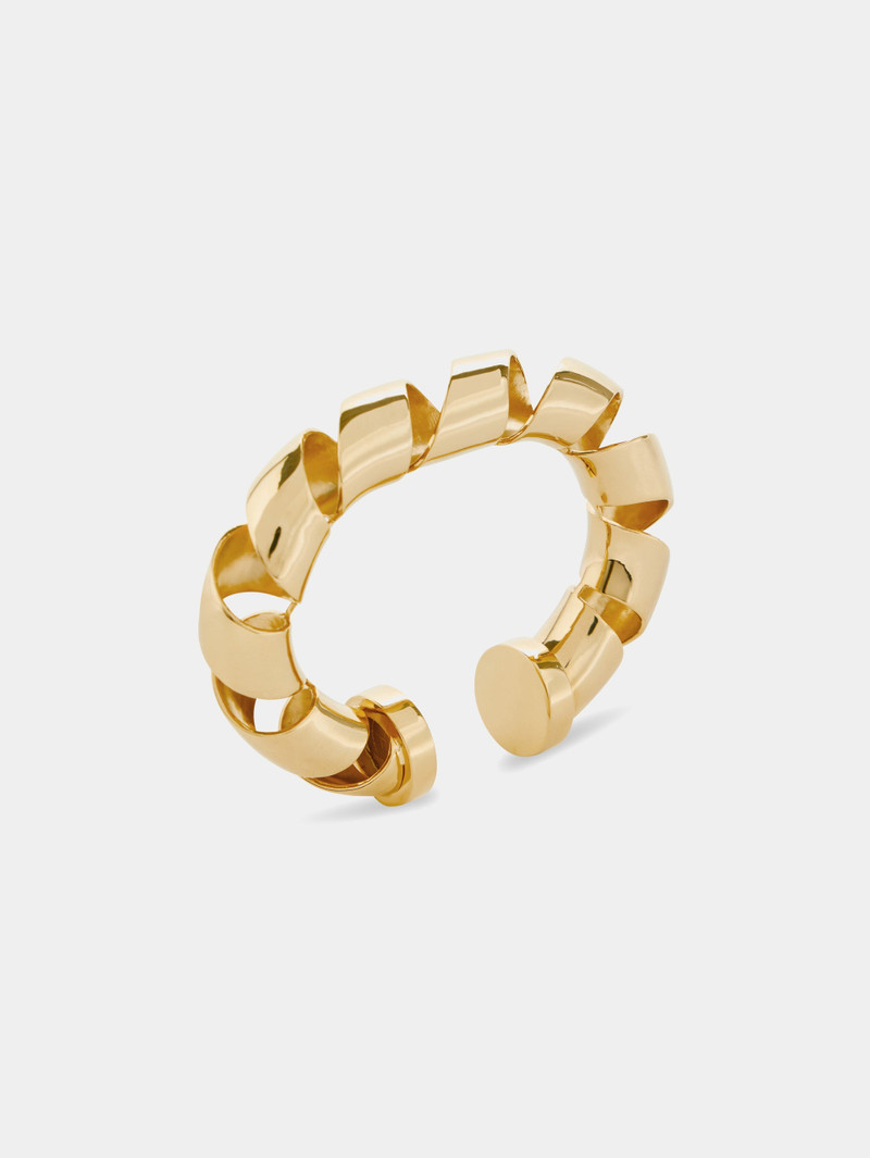 rabanne GOLD XL LINK TWIST CUFF outlook