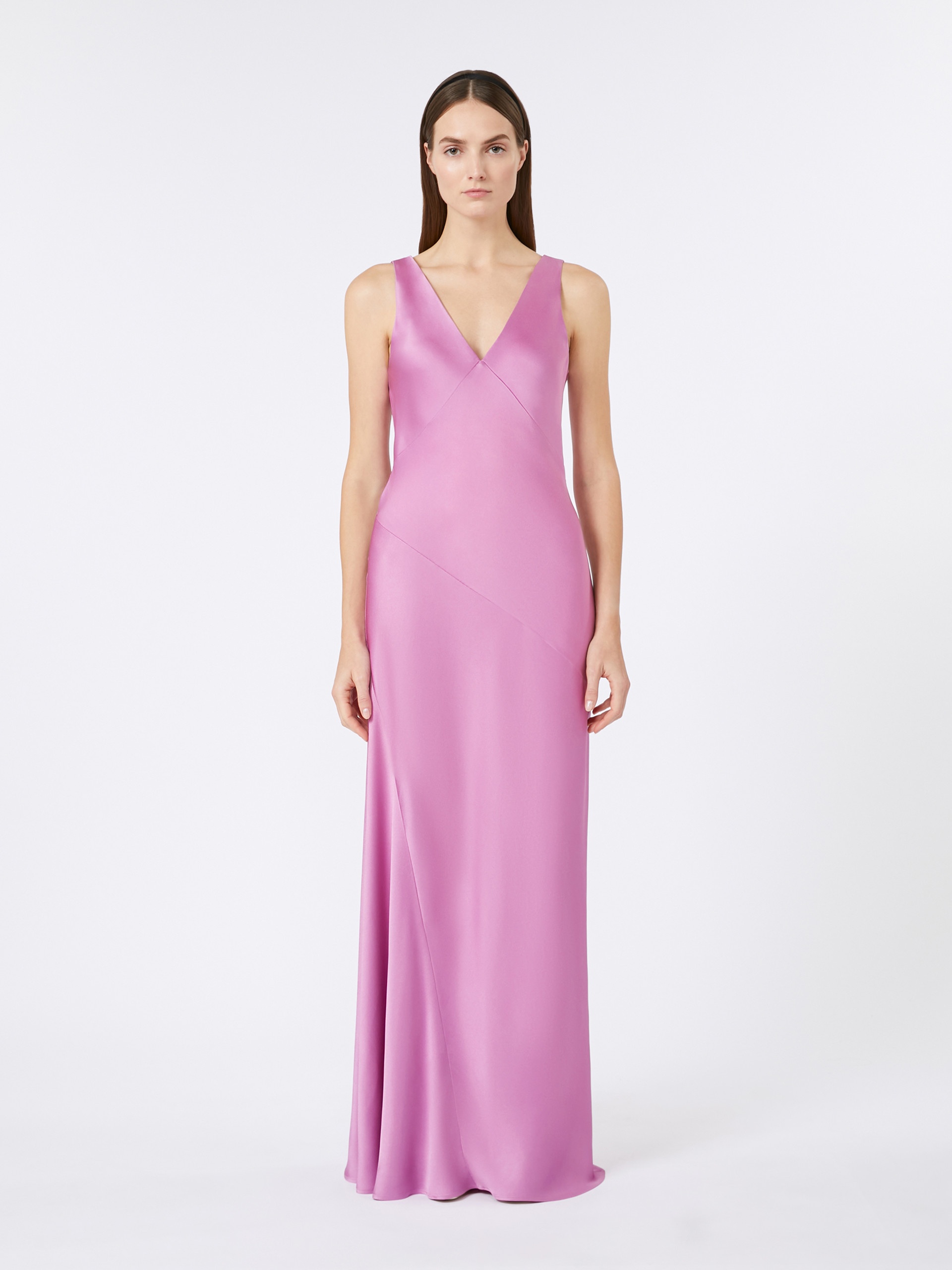 PILLY Envers satin slip dress - 3