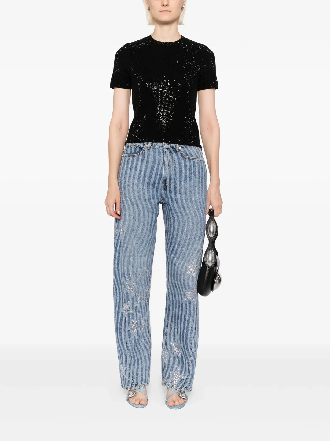 Float Jean With Stars & Stripes - 2