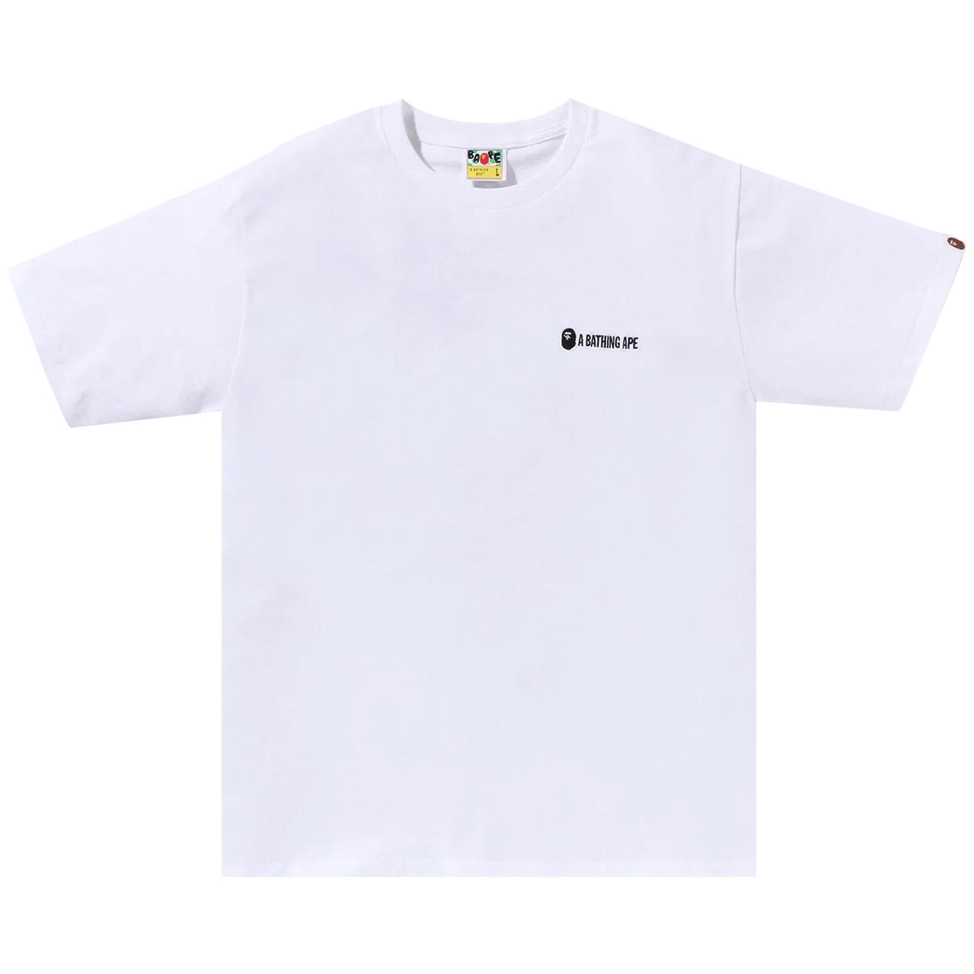 BAPE Small Logo Tee 'White' - 1