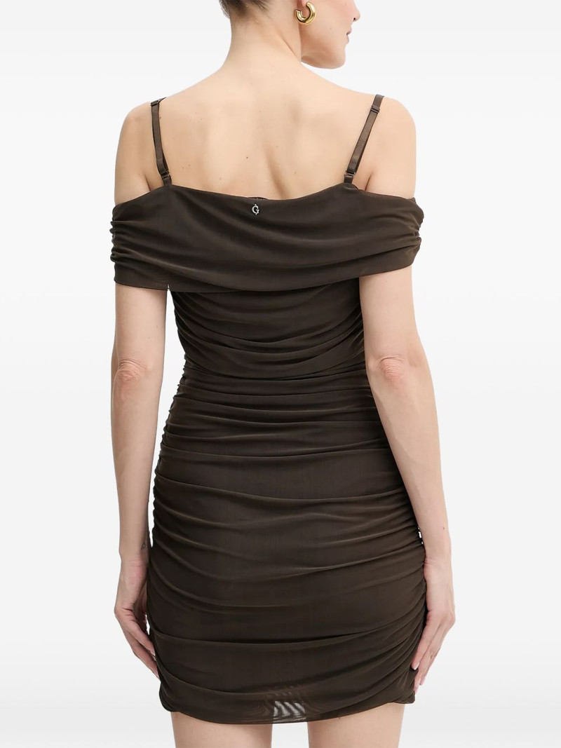 ruched strap dress 3