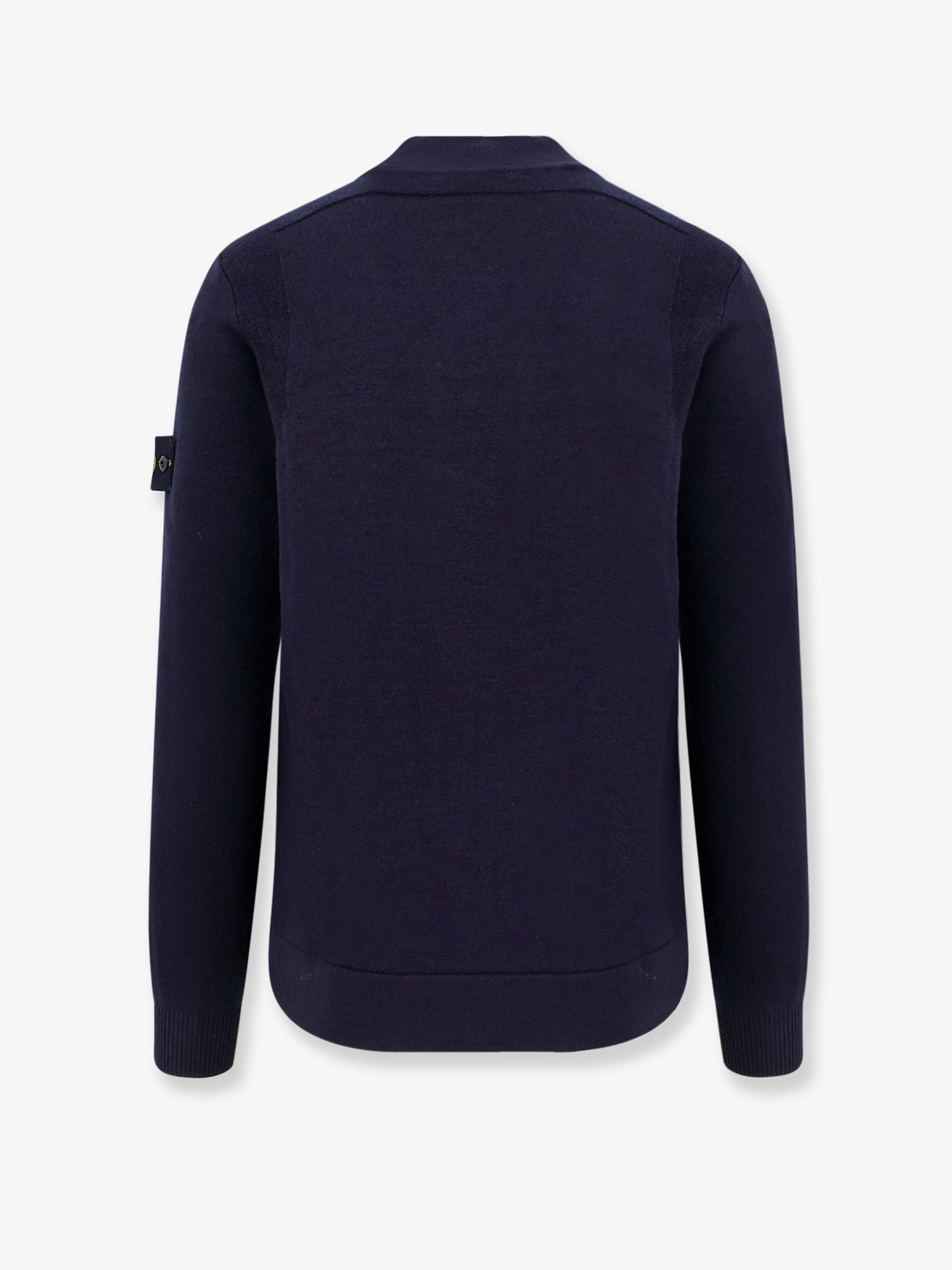 Stone Island Men Certified Virgin Wool Blend Cardigan - 2