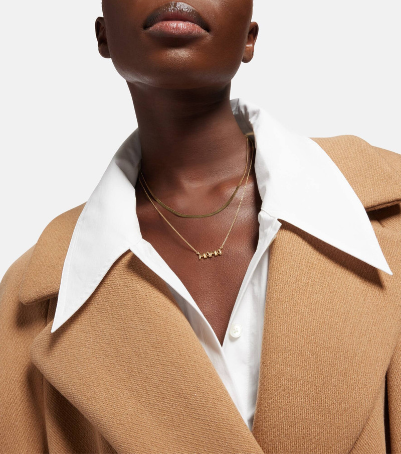 Golden Glow 10kt gold chain necklace 4