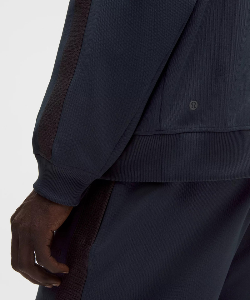 Pique Relaxed-Fit Track Jacket 7