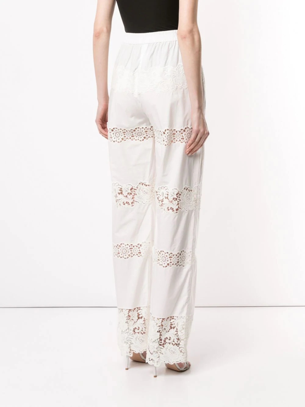 embroidered trousers - 4