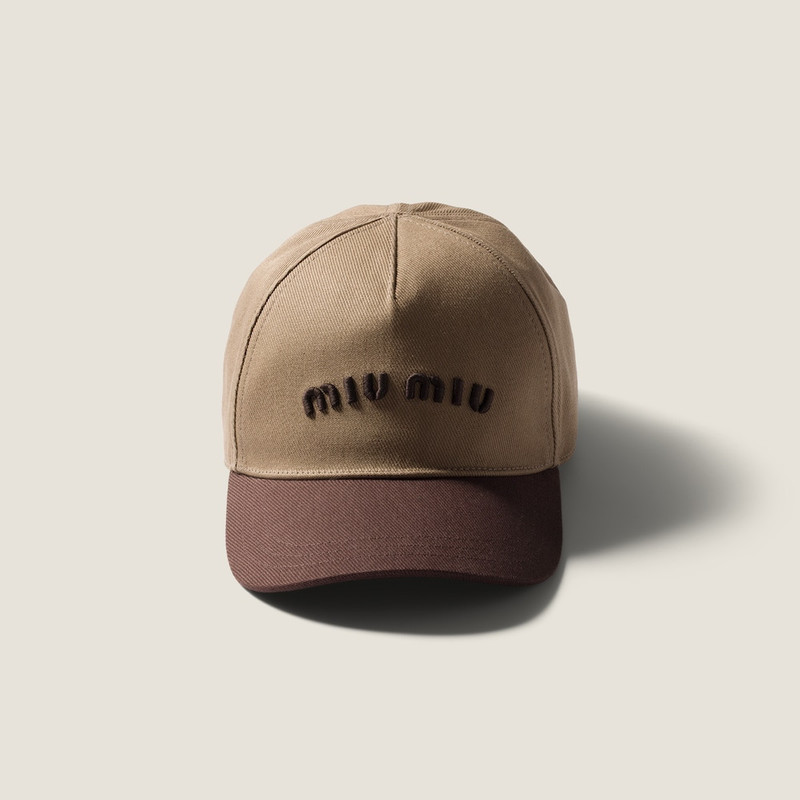 Miu Miu Drill baseball cap outlook