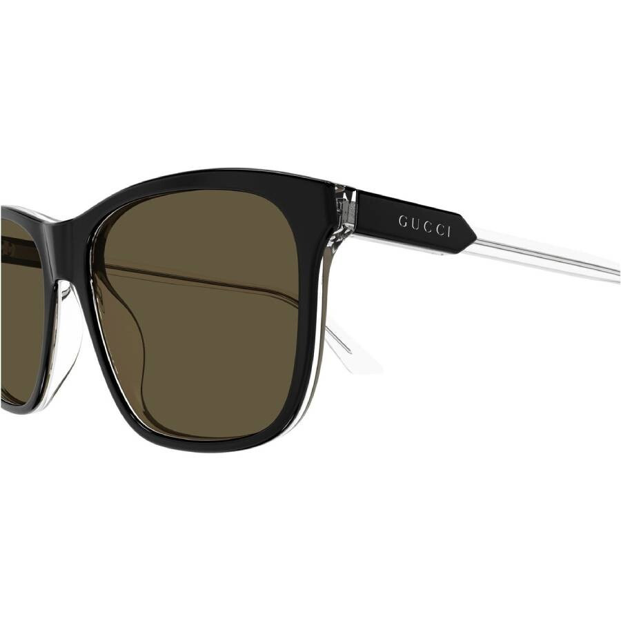Gucci Brown Square Men's Sunglasses GG1819S 005 57 - 3