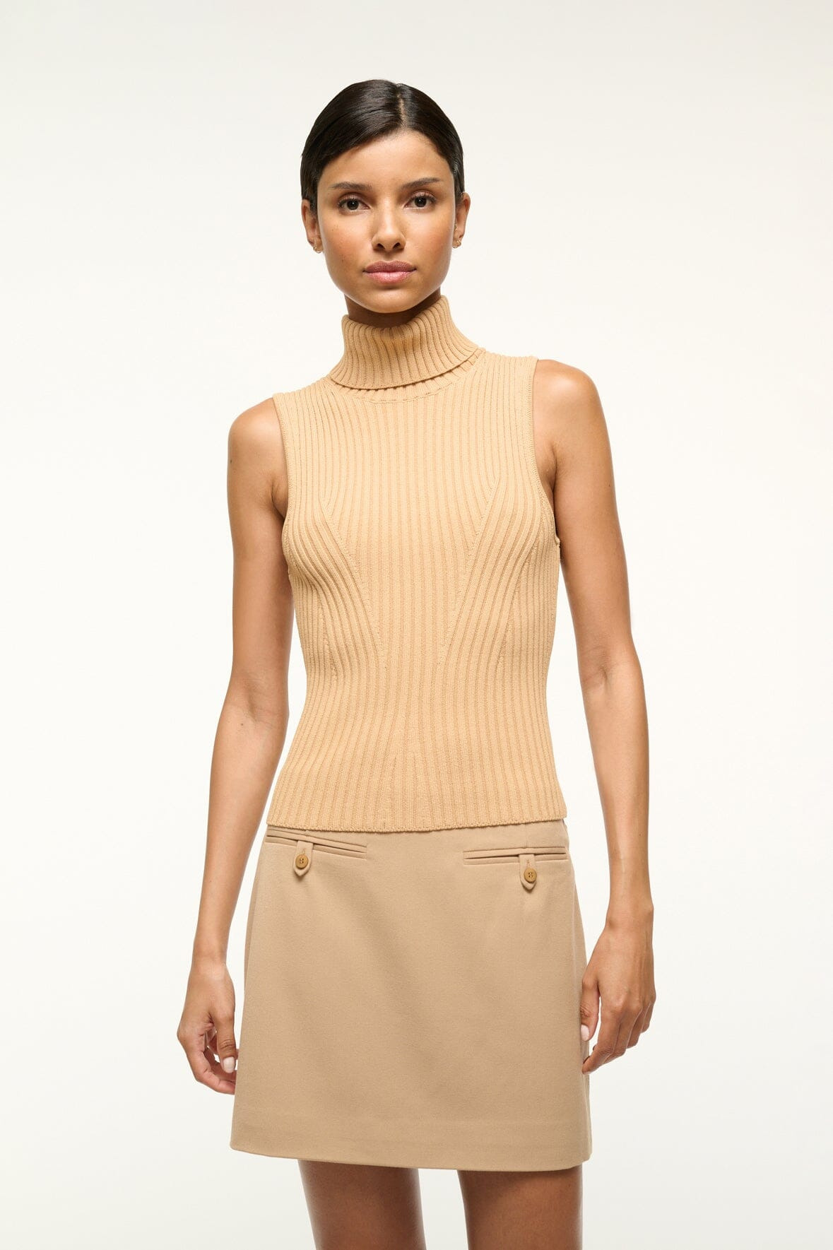 STAUD CALLUM TOP CAMEL - 2