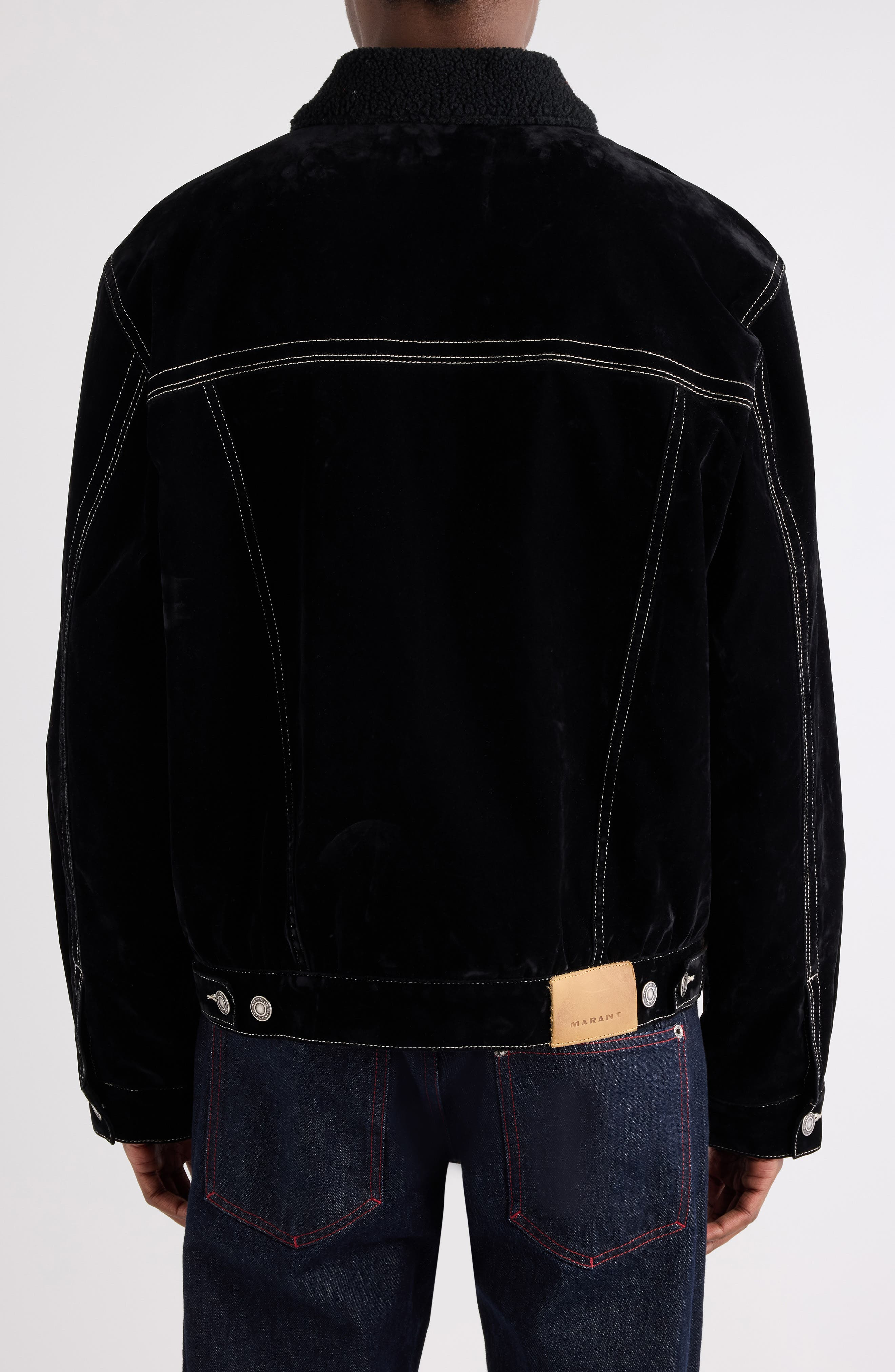 Isabel Marant Jango Jacket in Black at Nordstrom - 3