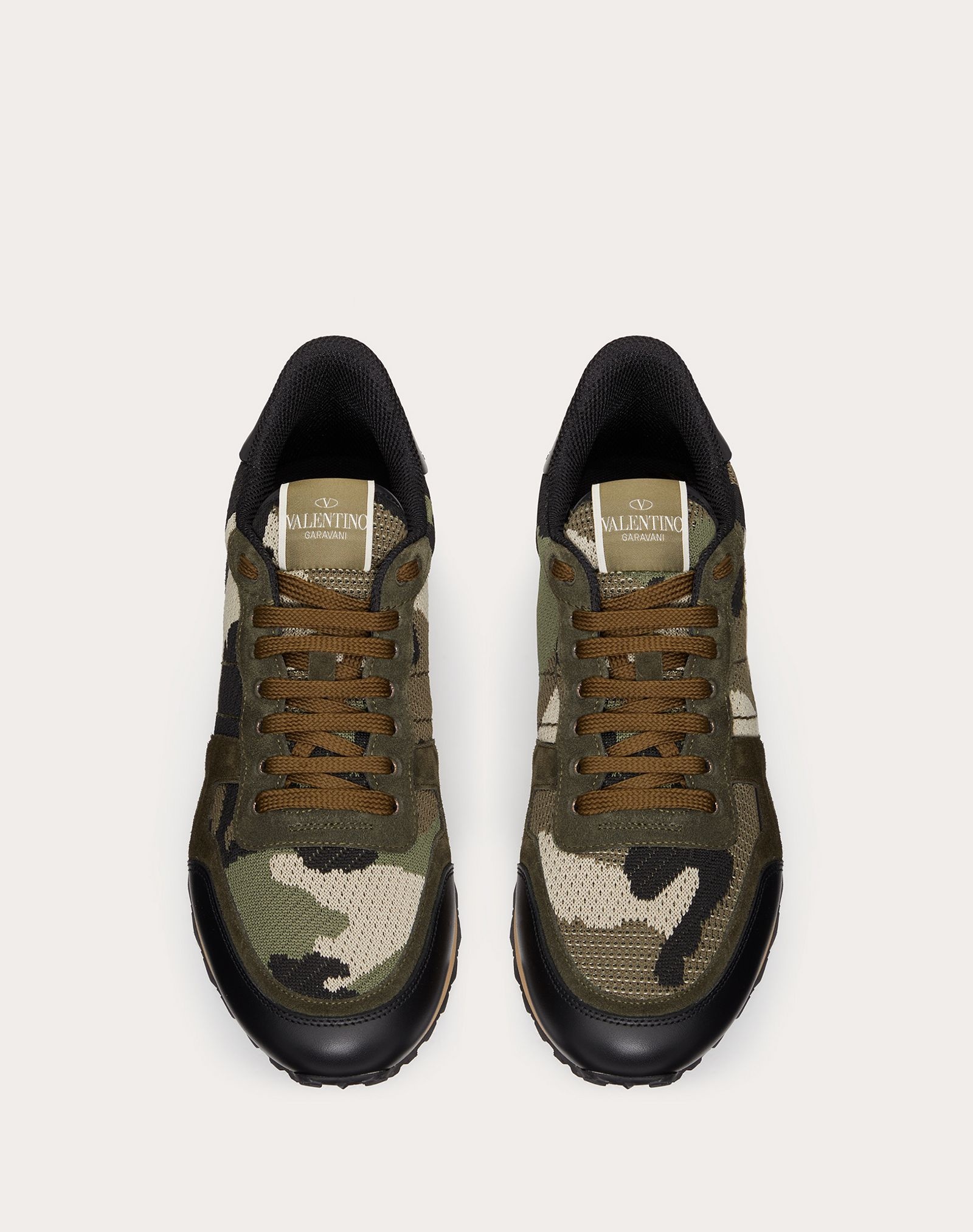 Mesh Fabric Camouflage Rockrunner Sneaker - 4