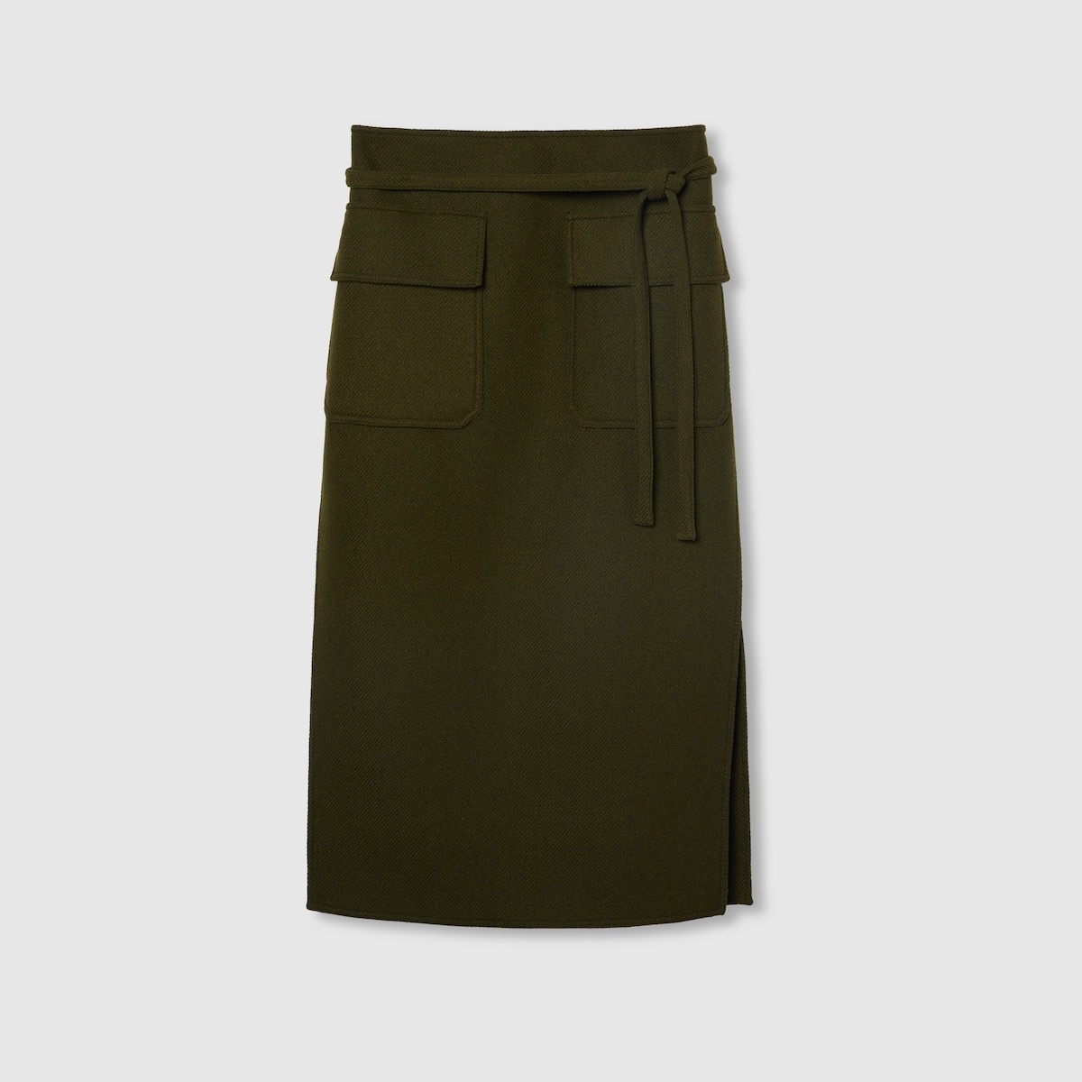Wool cashmere skirt - 1