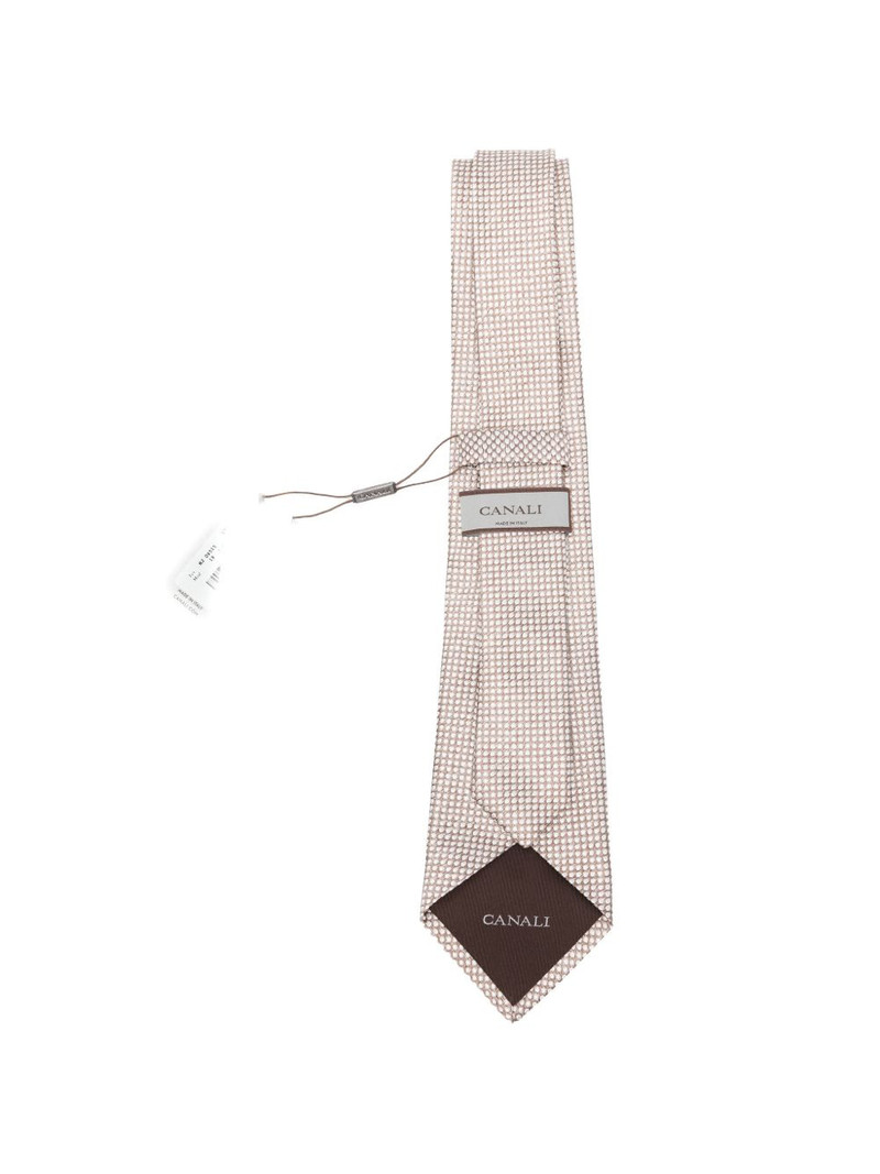 Canali patterned tie outlook