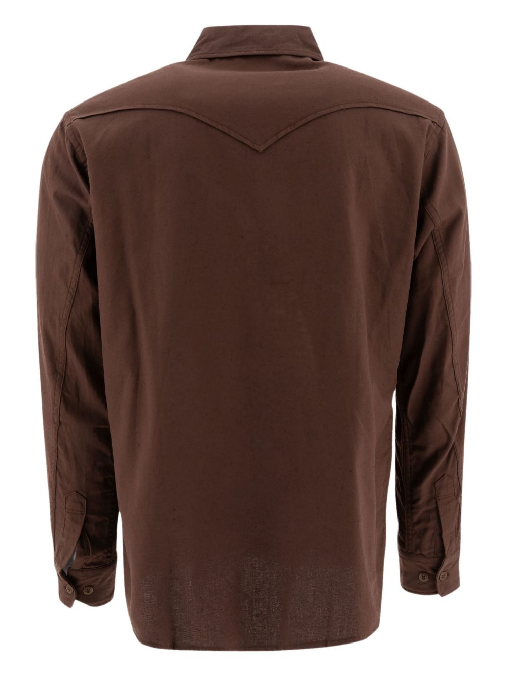 double-pocket western shirt - 2