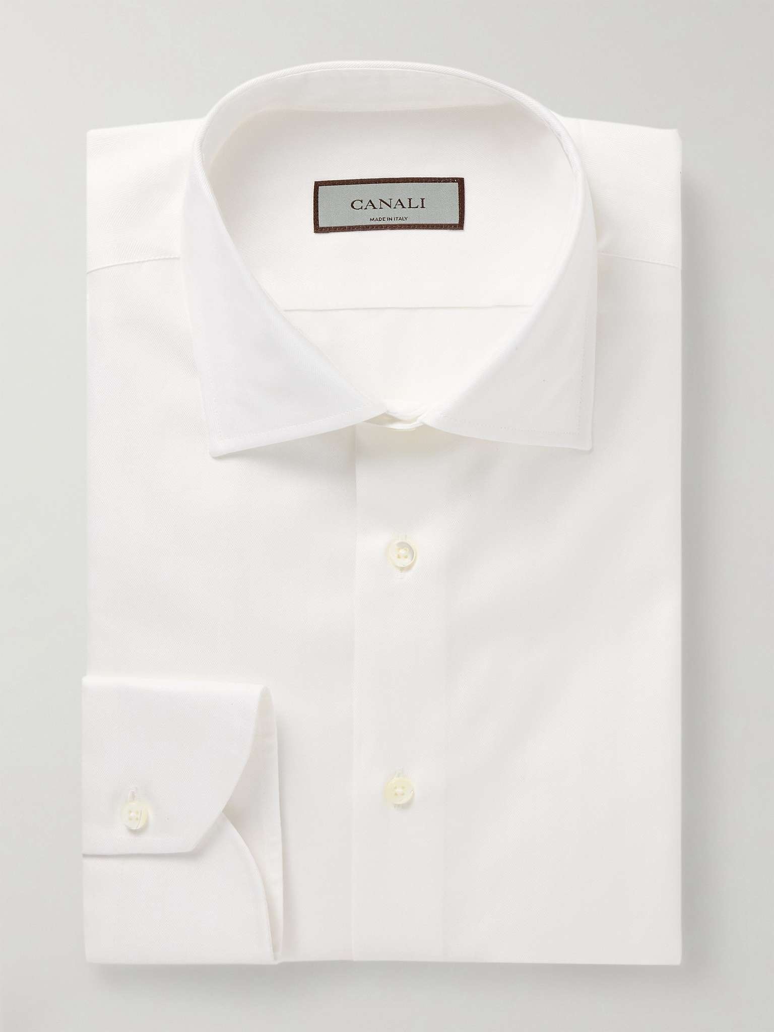 Herringbone Cotton Shirt - 2