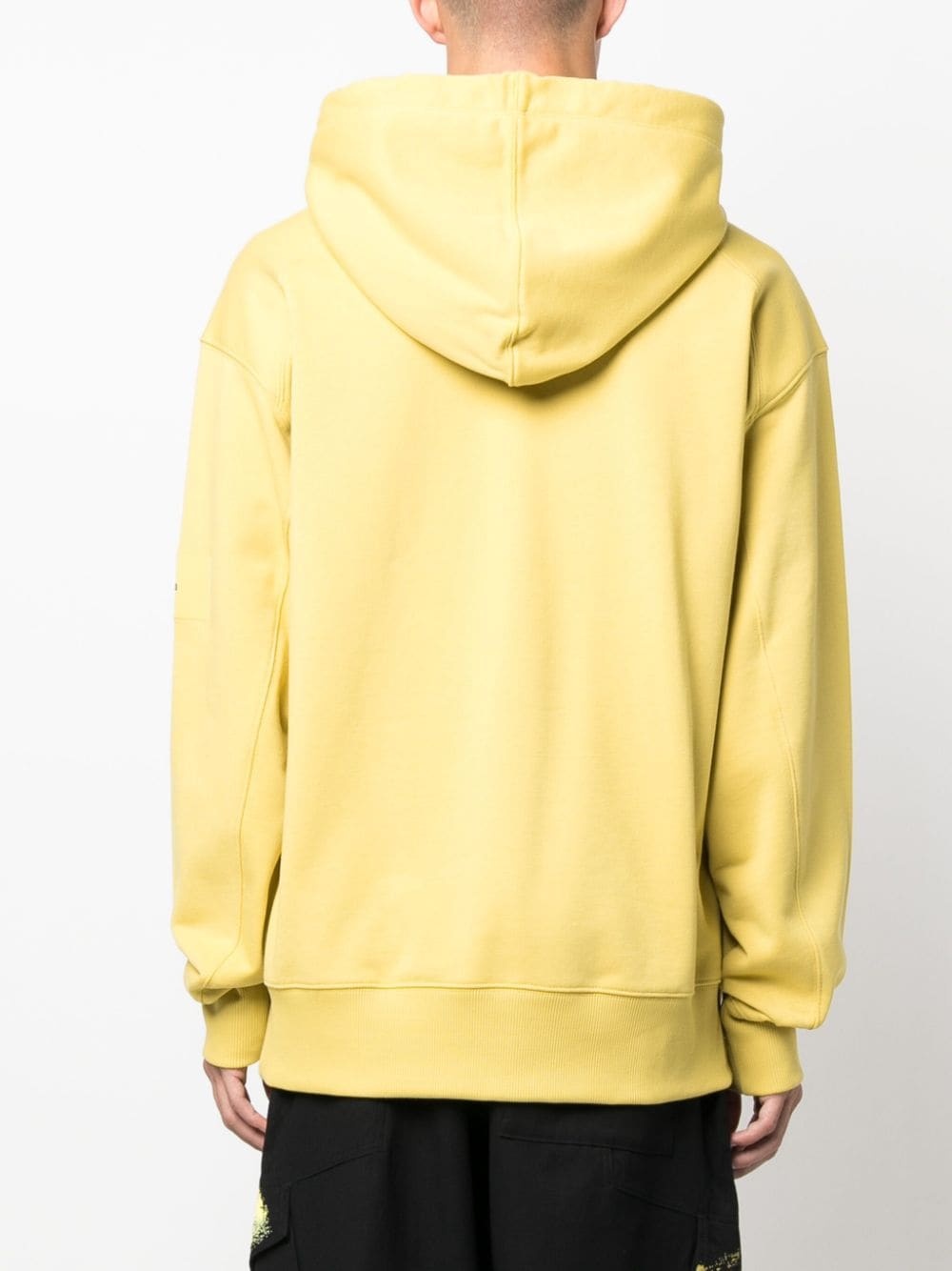 logo-print organic-cotton hoodie - 4