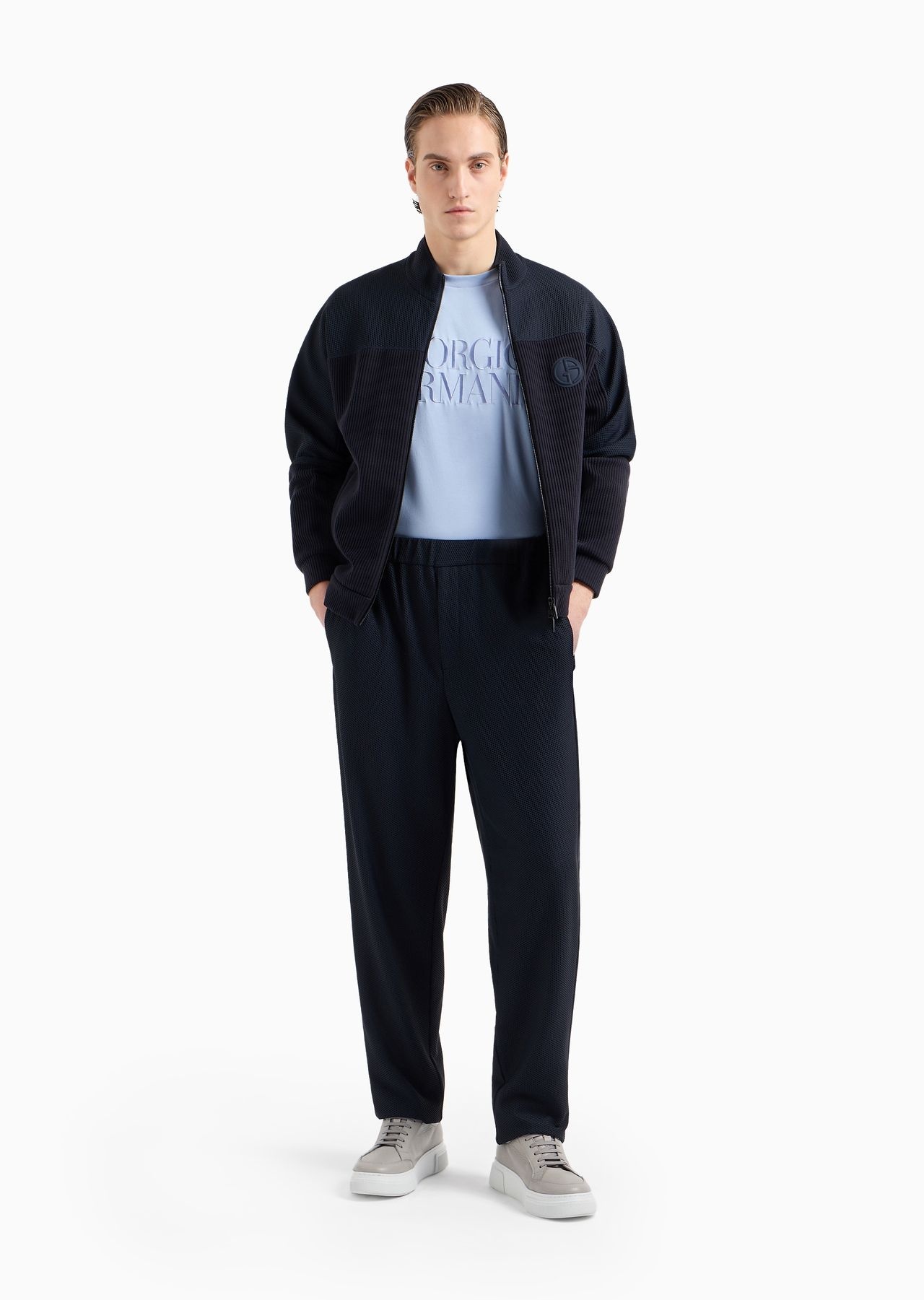 Pure cotton interlock crew-neck T-shirt - 4
