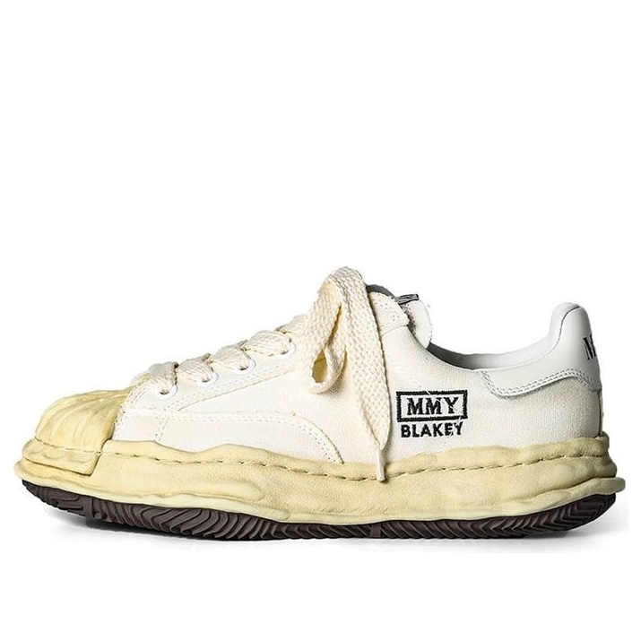 Maison MIHARA YASUHIRO Blakey VL OG Sole Canvas Low 'White' A11FW716-WHITE - 1