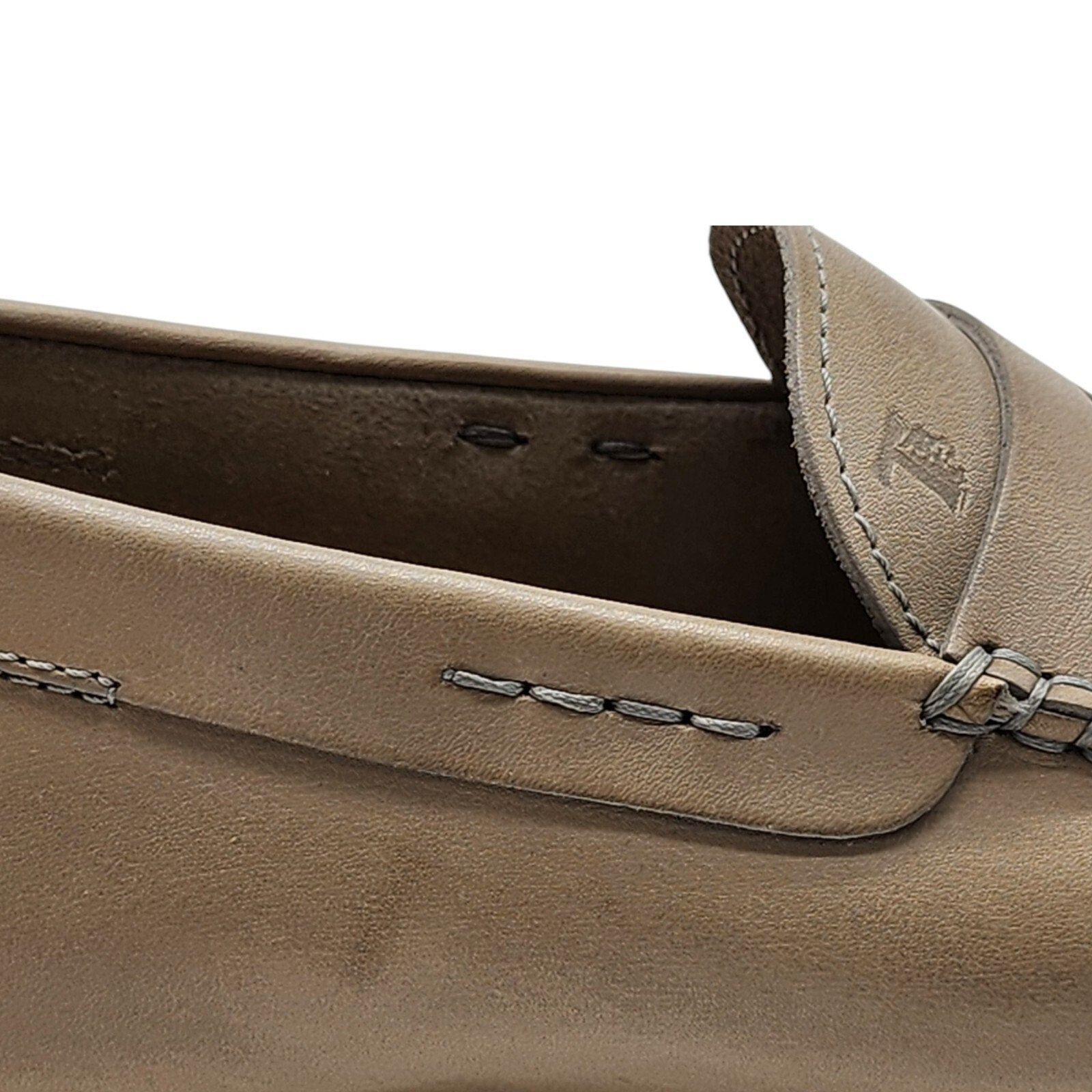 Tod's Driving Shoes City Gommino Men's Leather Loafers Brown US 8.5 UK 7 - 8