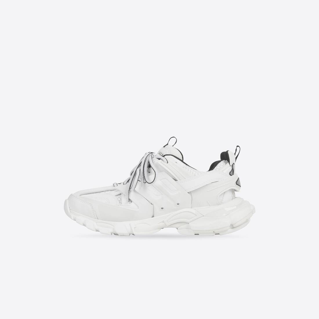 Women's Track Sneaker in White - 4