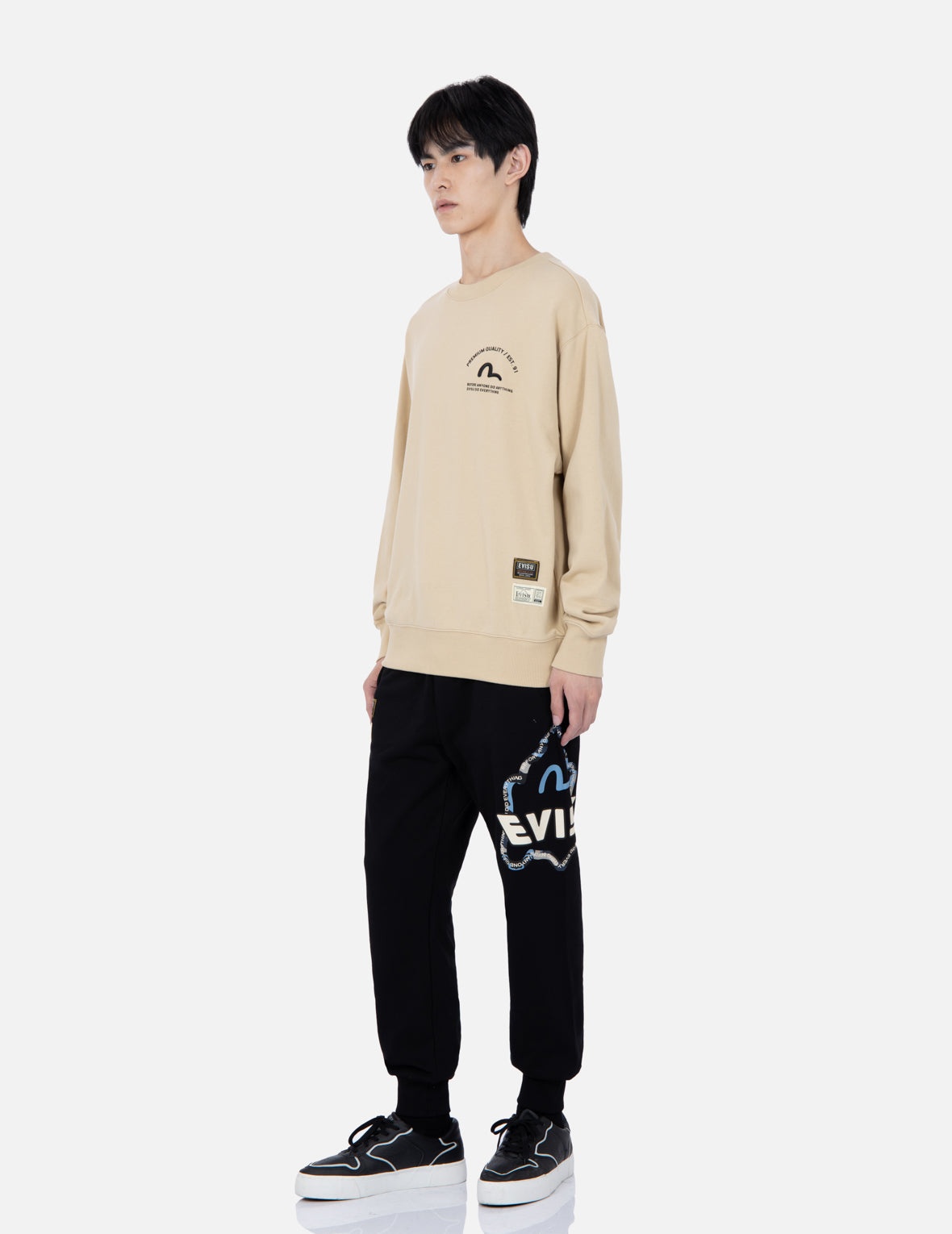 GODHEAD OUTLINE PRINT SWEATSHIRT - 4