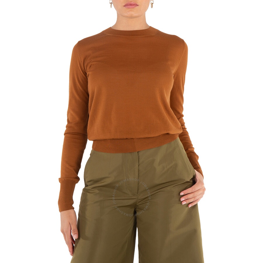 Stella McCartney Ladies Brown Crewneck Jumper - 3