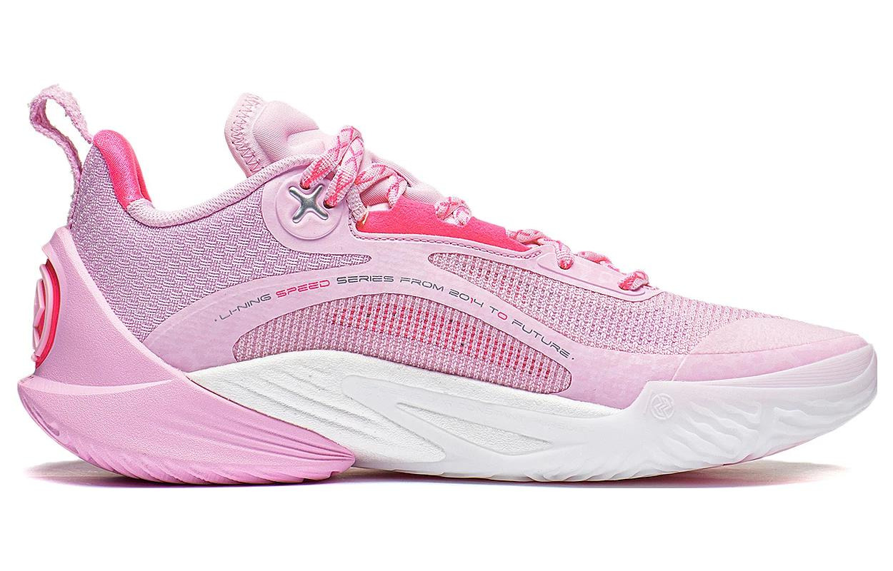 Li-Ning Speed 10 OSO Low 'Pale Pink White' ABAT085-6 - 2