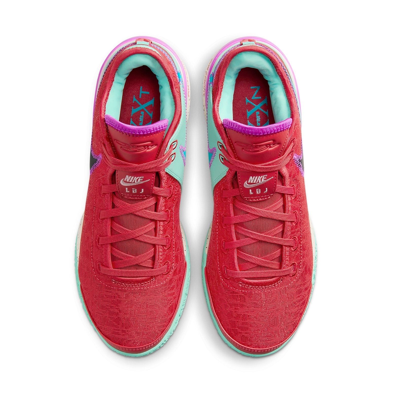 Nike Zoom LeBron Nxxt Gen EP 'Track Red Emerald Rise' DR8788-600 - 3