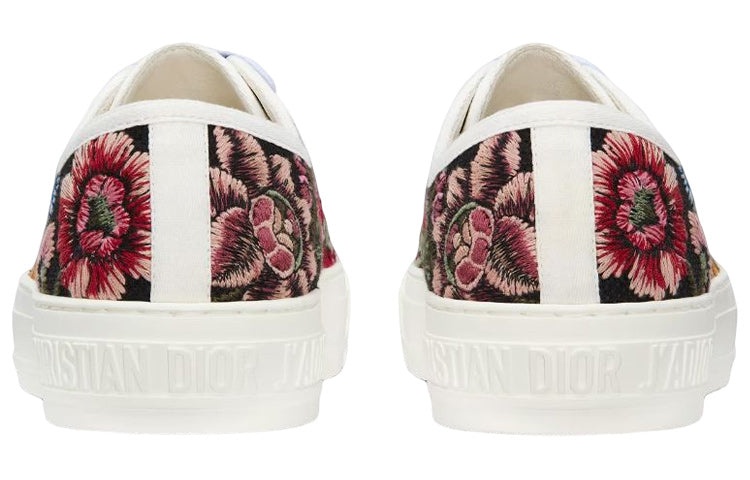 (WMNS) DIOR Walk'n'DIOR Sneaker Black Multicolor Cotton KCK211FWY_S900 - 5