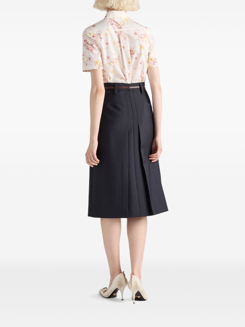 floral-print shirt - 3