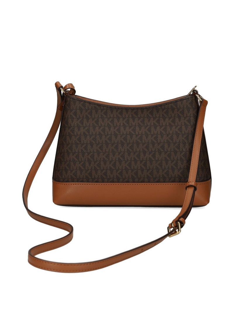 MICHAEL KORS logo charm monogram cross body bag outlook
