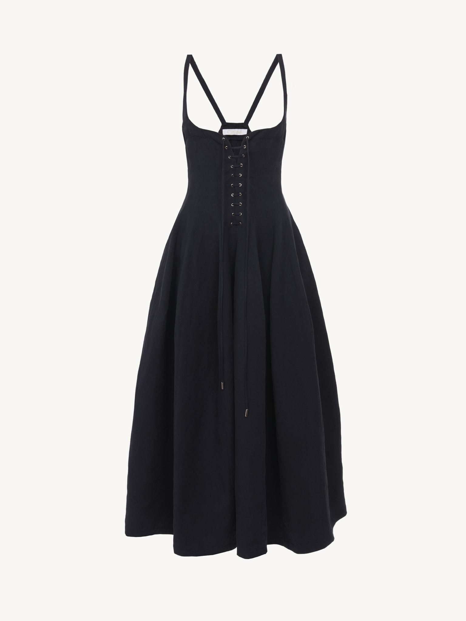 SLEEVELESS MIDI DRESS - 3
