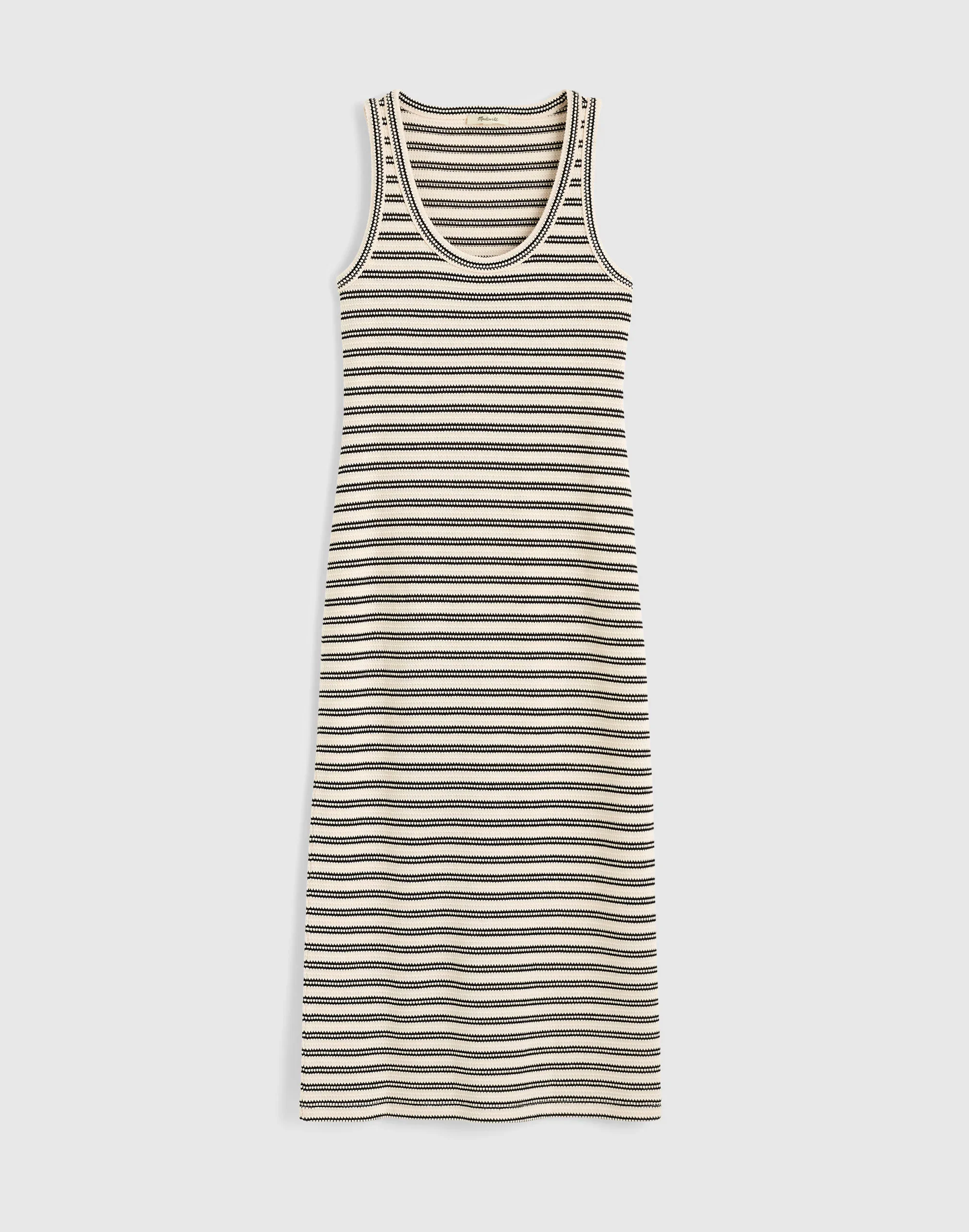 Scoopneck Tank Maxi Dress - 1