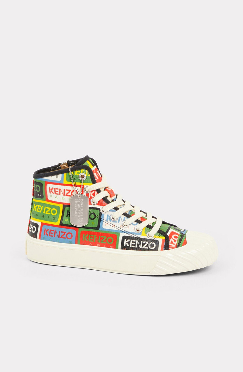 KENZOSCHOOL high-top trainers 1