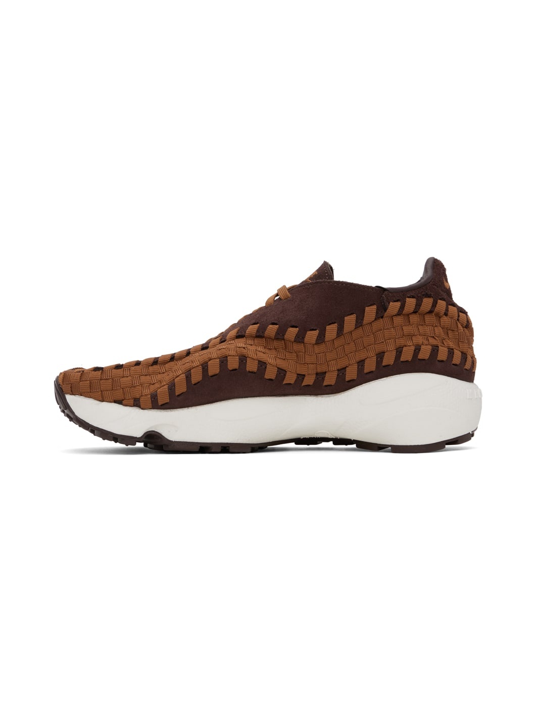 Brown Air Footscape Woven Sneakers - 3