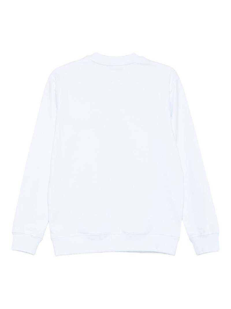 MSGM logo-embroidered sweatshirt outlook