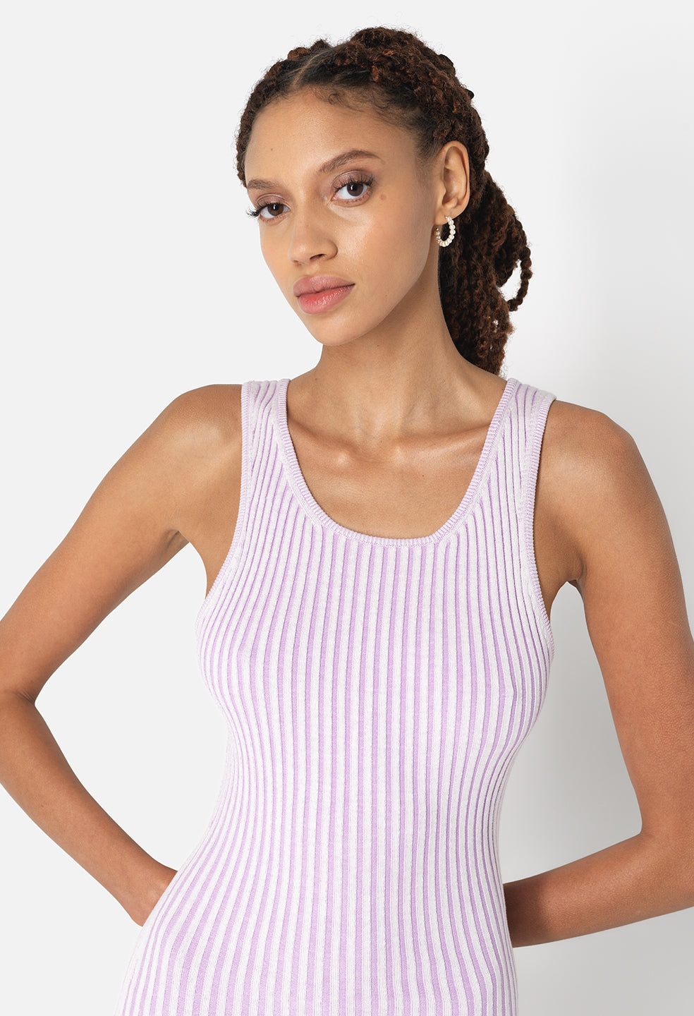 PIPER SILK RIB DRESS - 6