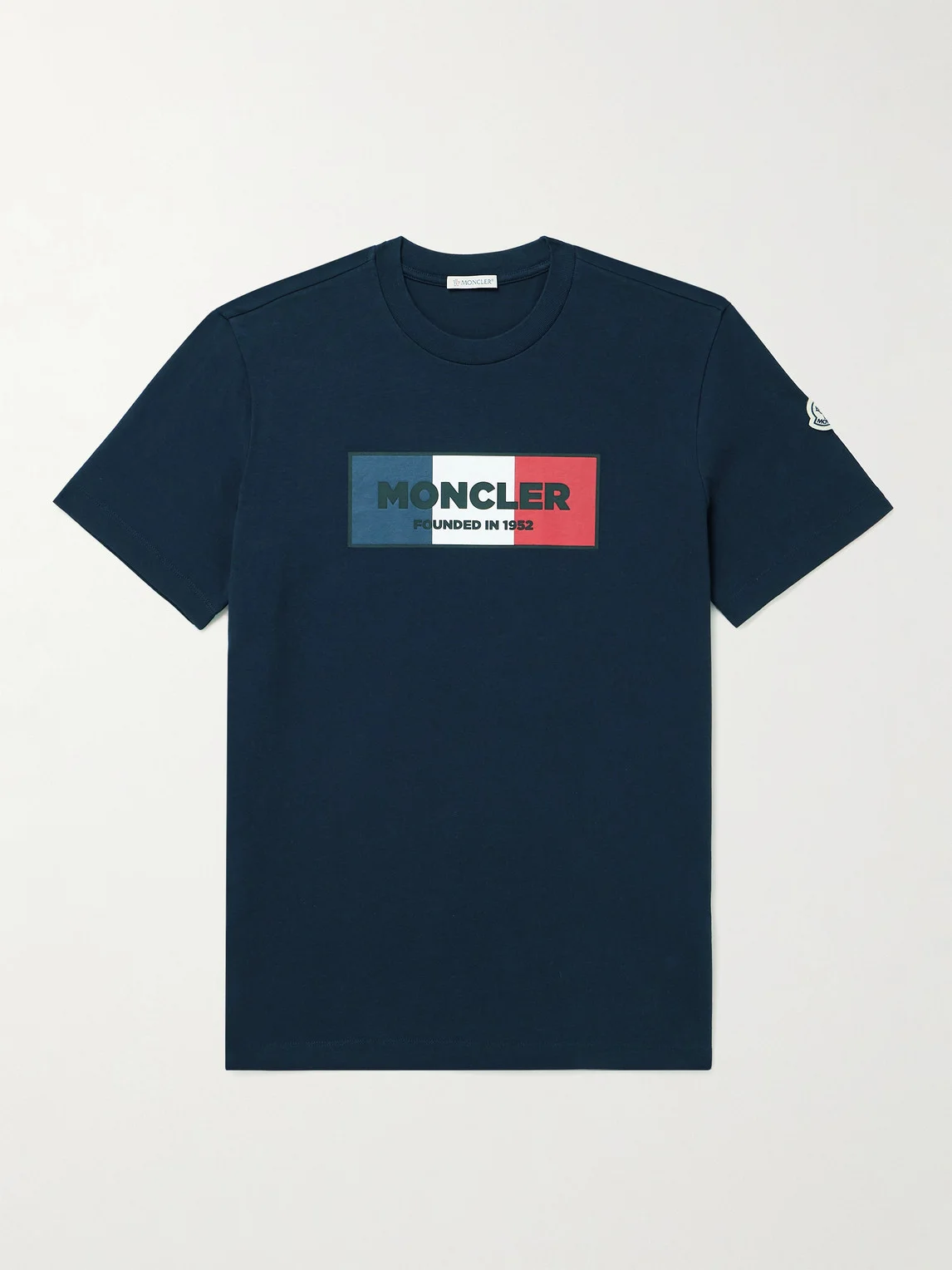 Slim-Fit Logo-Print Cotton-Jersey T-Shirt - 1