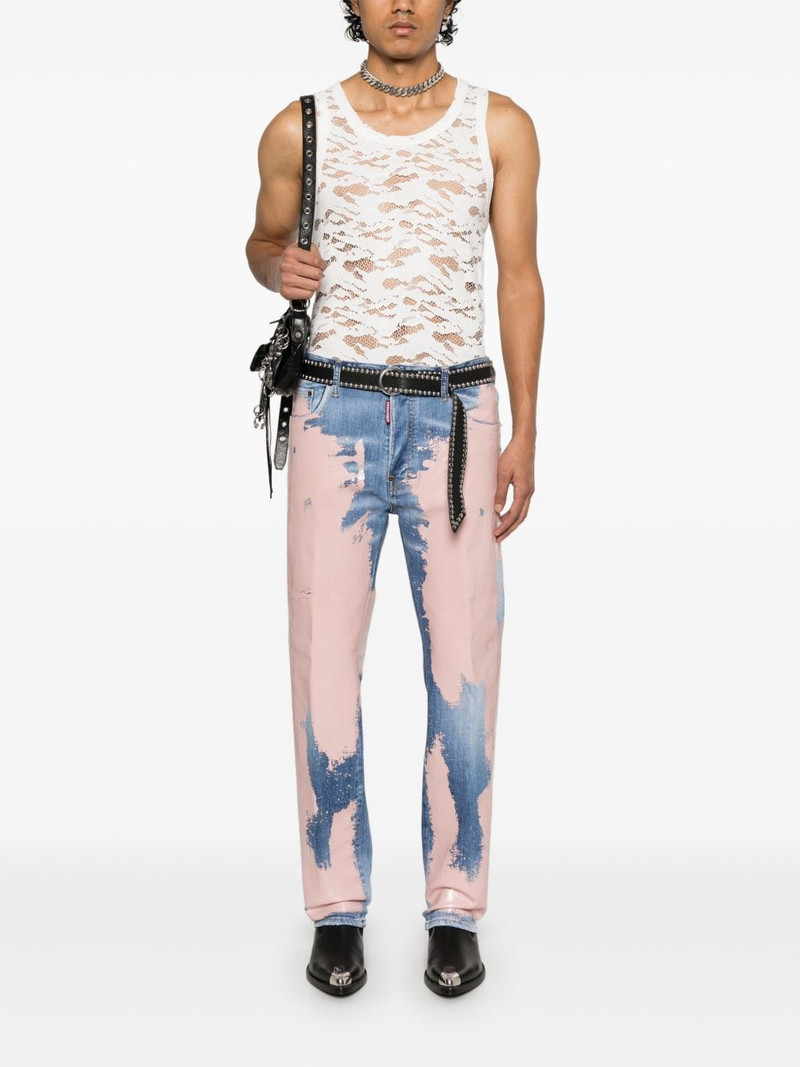 DSQUARED2 paint-splatter jeans outlook